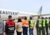 Regresan al país 184 migrantes en vuelo procedente de EEUU