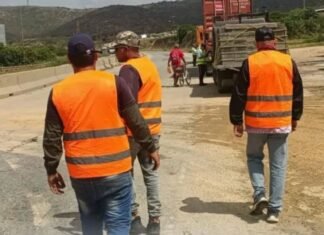 Realizan trabajos de asfaltado y limitan el tránsito en la Avenida Circunvalación Norte de Barquisimeto