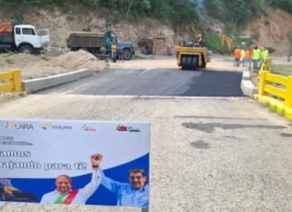 Reparan la falla de borde en el eje vial El Copeyal – El Porvenir en el municipio Urdaneta