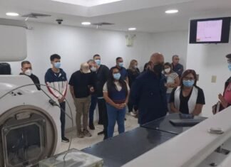 Verifican pruebas del acelerador lineal y tomógrafo en el Sistema Desconcentrado de Oncología en Hospital Central