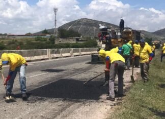 Avanza Plan de Asfaltado con éxito en la Circunvalación Norte en Lara