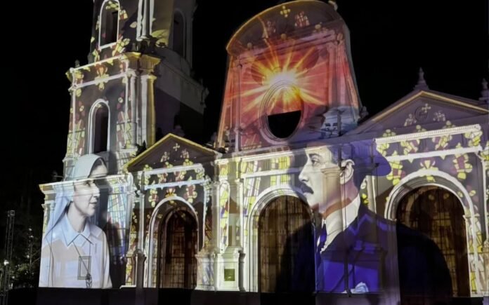 2025-10-27 - Celebraron con proyección de Mapping sobre los santos venezolanos la Ruta Turística de la Fe en Iribarren