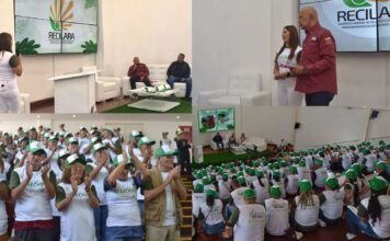 Gobernador Reyes Reyes juramentó 85 comités de desechos sólidos y de reciclaje en Lara